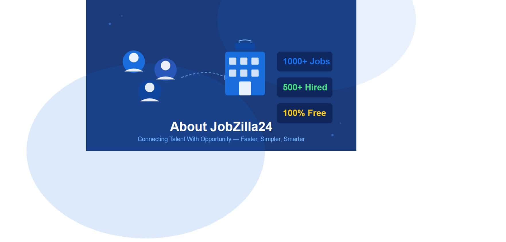 free job portal JobZilla24 connecting job seekers with top employers